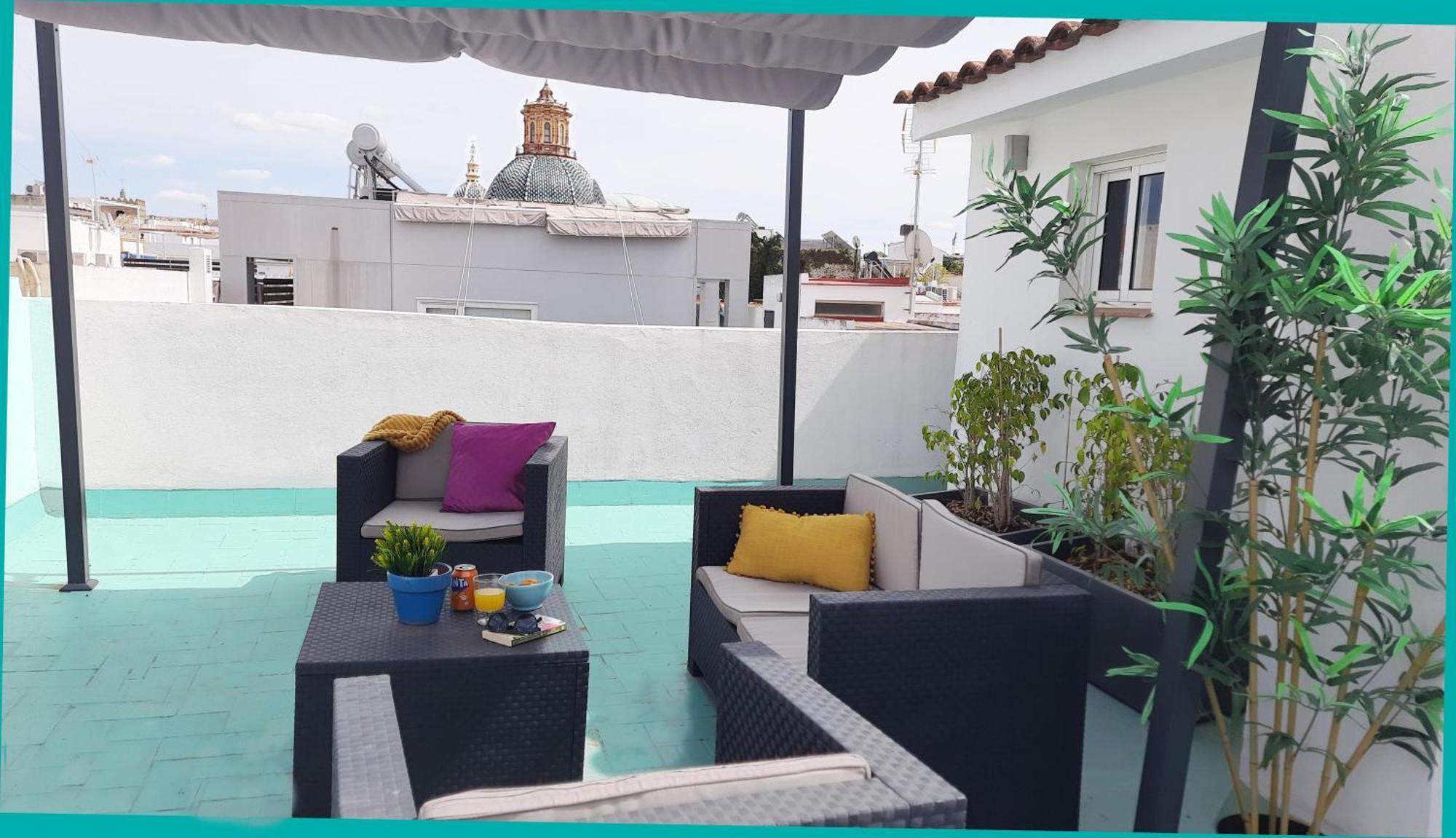סביליה Lovely Center Apartments - Alameda Sunny Terrace מראה חיצוני תמונה